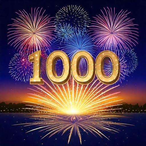 1000 days open